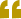 Yellow quotation mark icon